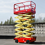 OXLIFT QZ-050-110 Самоходный (поводковый) подъемник ножничного типа с питанием от АКБ 11000 мм 500 кг
