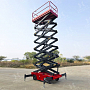 OXLIFT QZ-050-090 Самоходный (поводковый) подъемник ножничного типа с питанием от АКБ 9000 мм 500 кг