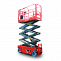 Самоходный Ножничный Подъемник QXE 10320H OXLIFT 8000 мм 320 кг