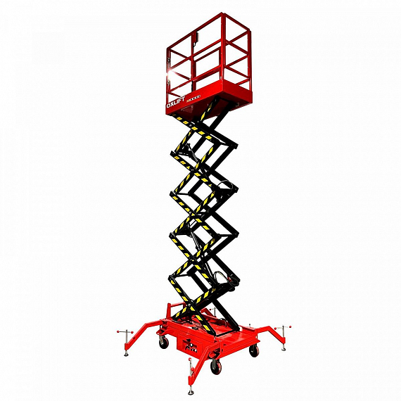 OXLIFT QX-030-048 DC Несамоходный подъемник ножничного типа с питанием от аккумулятора 4800 мм 300 кг